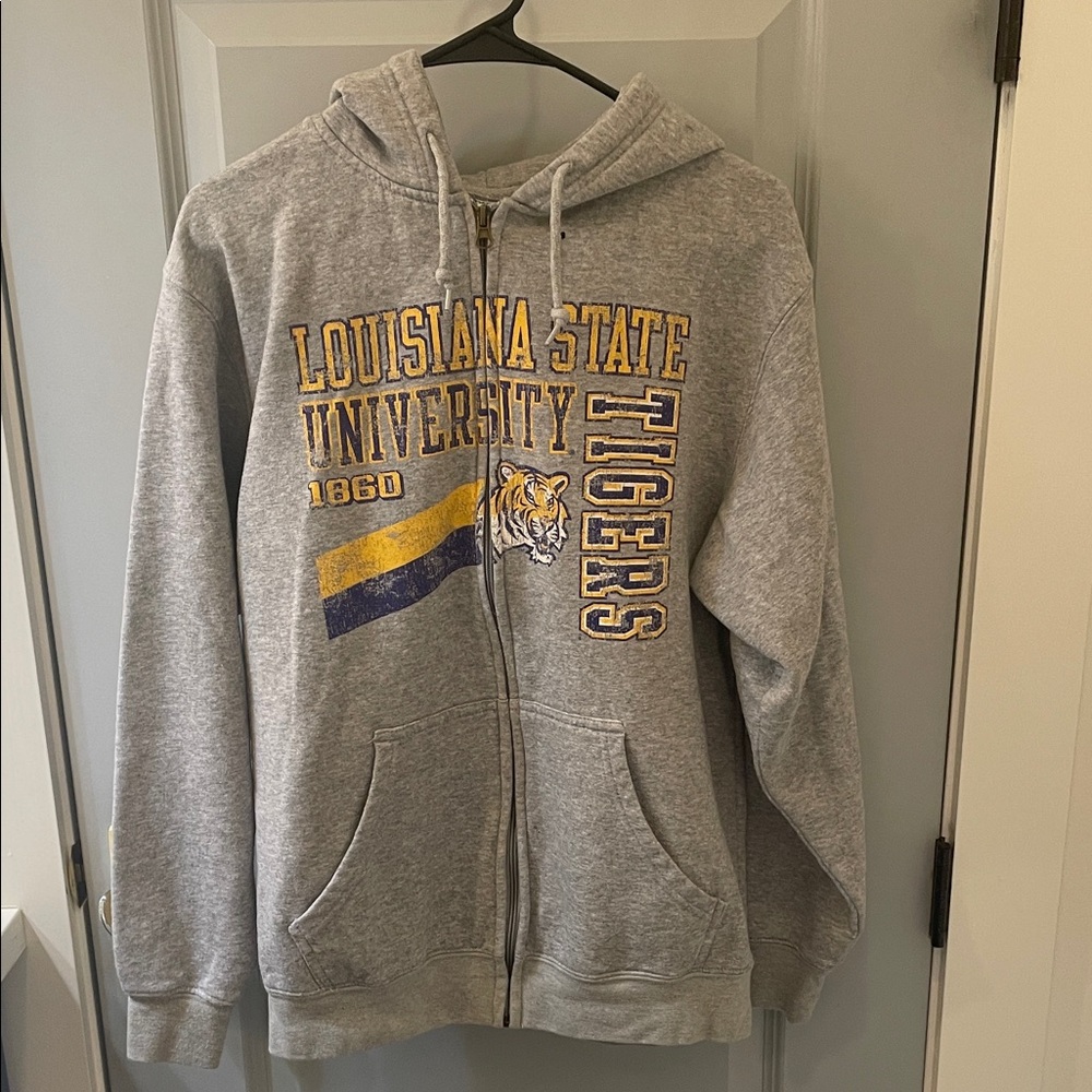 LSU Apparel Gray Hoodie